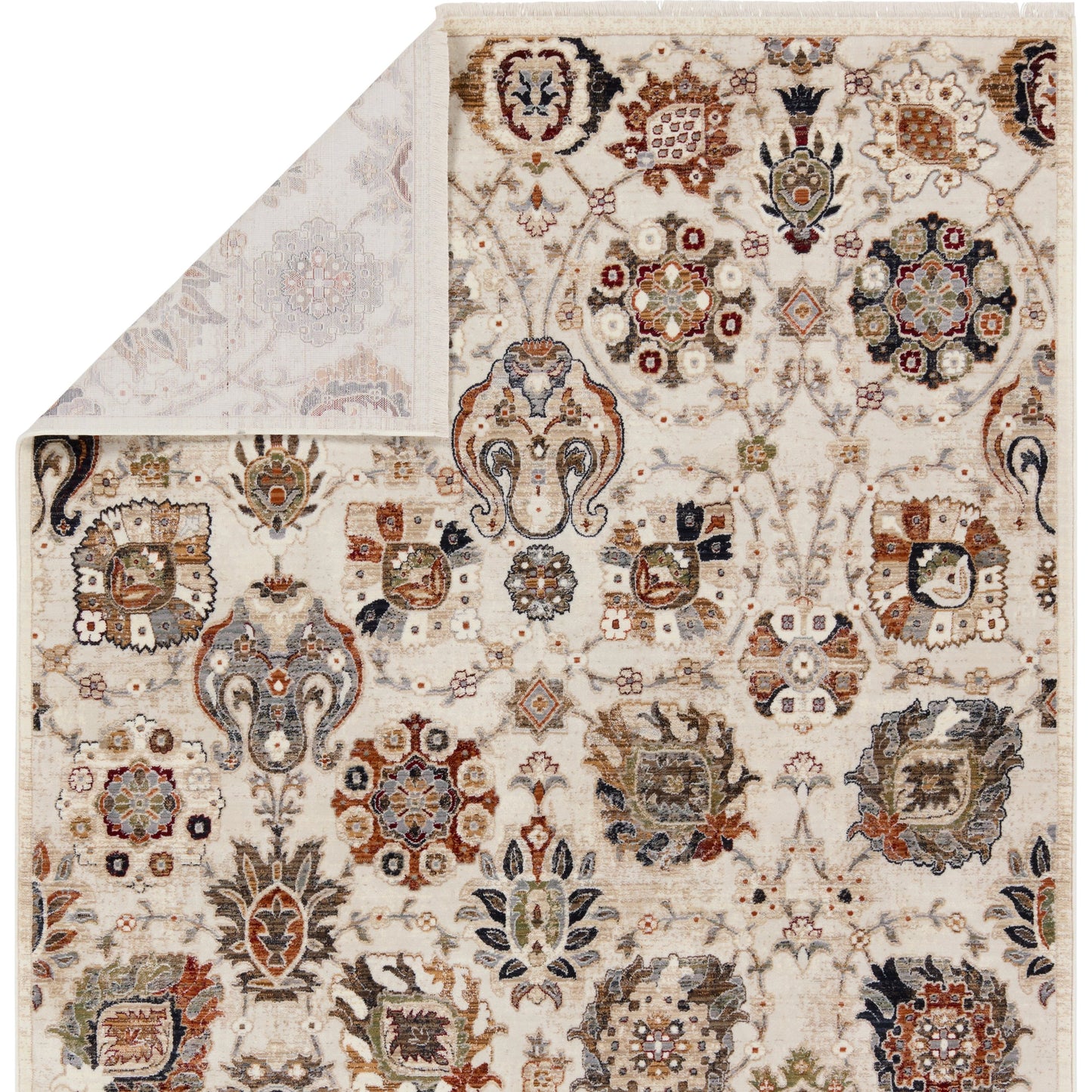 003 SI-1973927,SI-1973928,SI-1973929,SI-1973930 | Closeup | Zefira ZFA20 Rug by Jaipur Living in cream, multicolor. Made from 100% polypropylene in a unique style.