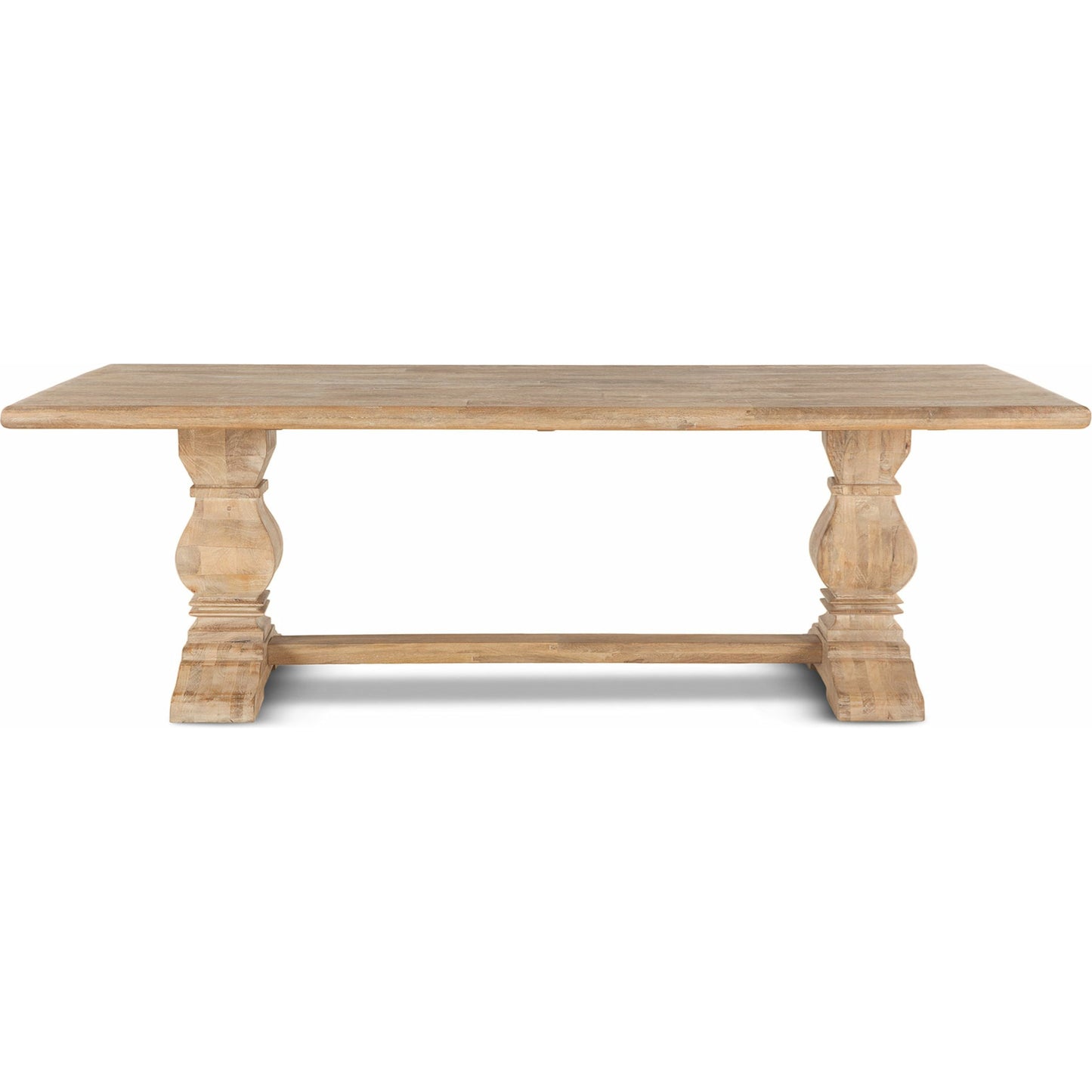 002 SR-877103,SR-877104,SR-877105 | Additional Silo | Pengrove Dining Table by World Interiors in light brown and antique oak. Made from mango wood in a cottage & farmhouse style.