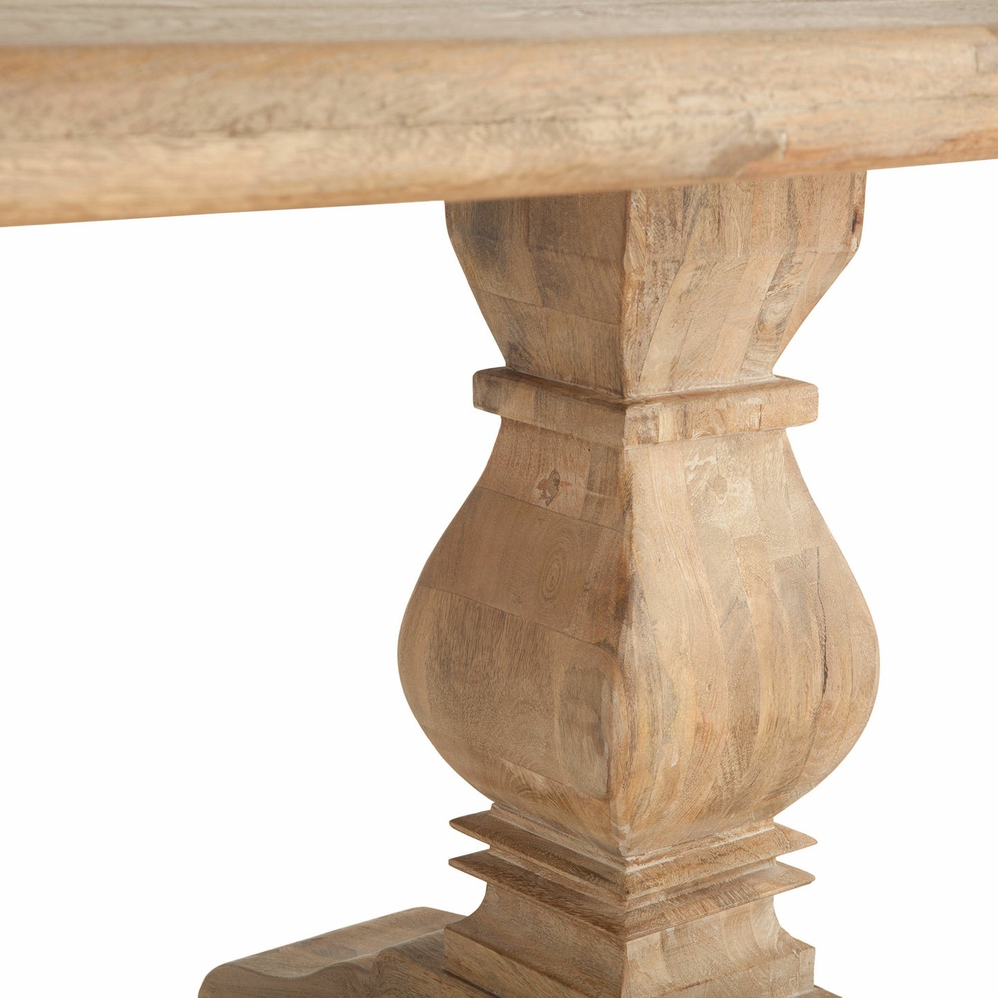 008 SR-877103,SR-877104,SR-877105 | Additional Silo | Pengrove Dining Table by World Interiors in light brown and antique oak. Made from mango wood in a cottage & farmhouse style.