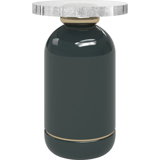 Gelee Round Accent Side Table by Caracole. Made from unique in a eclectic & global style.