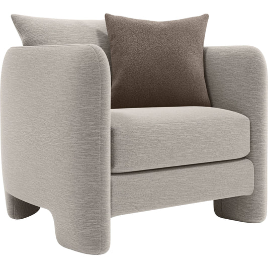 001 SI-2534158 | Primary Silo | Rowan Fabric Chair by Bernhardt in beige. Made from fabric in a unique style.