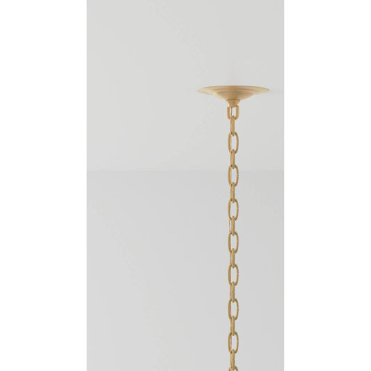 Ibiza Chandelier by Currey and Company in natural, dark contemporary gold leaf. Made from abaca rope, wrought iron in a modern style.