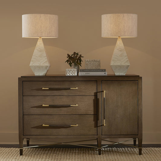 Elysium Table Lamp by Currey and Company. Made from bone, engineered wood in a modern style.