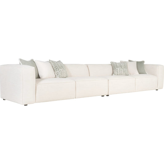 001 SI-2534138 | Primary Silo | Bliss Fabric 2-PIECE Sectional by Bernhardt in white, cream. Made from fabric in a unique style.