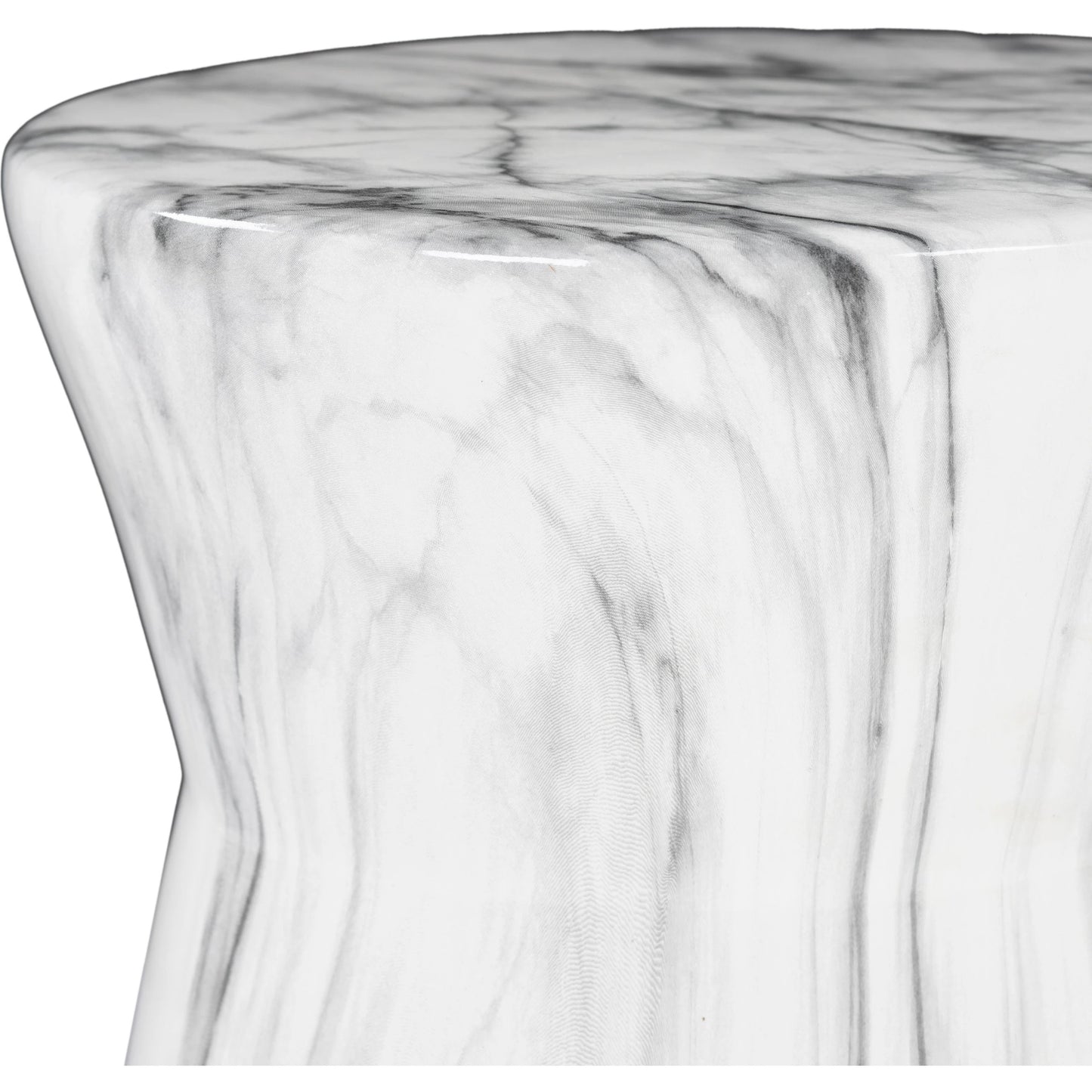 005 SI-1914452 | Closeup | Abruzzo - 27424 by Surya in white and glazedglazed. Made from top: ceramic, base: ceramic in a modern style.