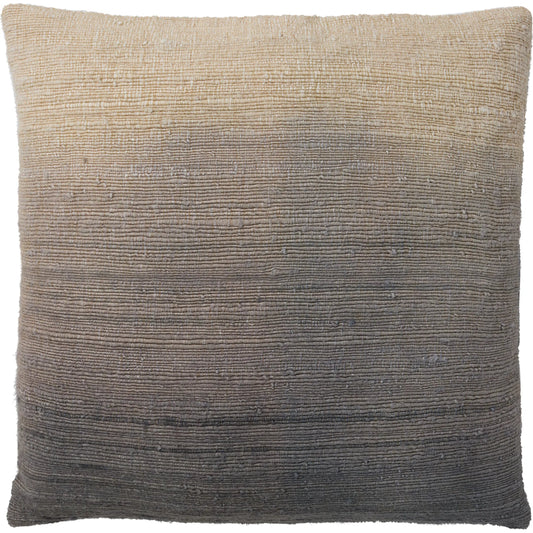 Abyssal ABY01 Pillow by Jaipur Living in taupe. Made from 100% viscose in a rustic style.
