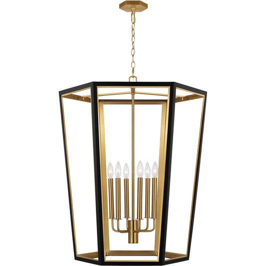 Curt Large Lantern by Visual Comfort & Co.. Made from steel in a modern style.