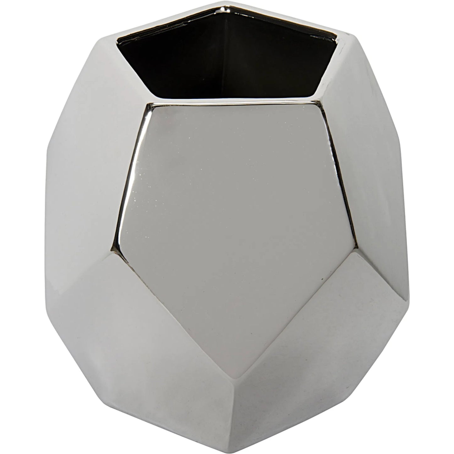 000 SI-2635188 | Primary Silo | 122 Ceramic Vase by Noir in silver. Made from ceramic in a unique style.