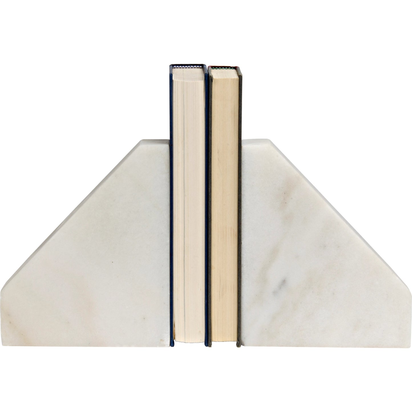 001 SI-2130218 | Additional Silo | Slide Bookends by Noir in natural. Made from bianco crown marble in a modern style.