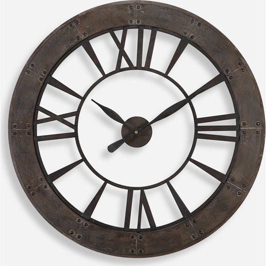 Ronan Wall Clock by Uttermost. Made from unique in a modern style.