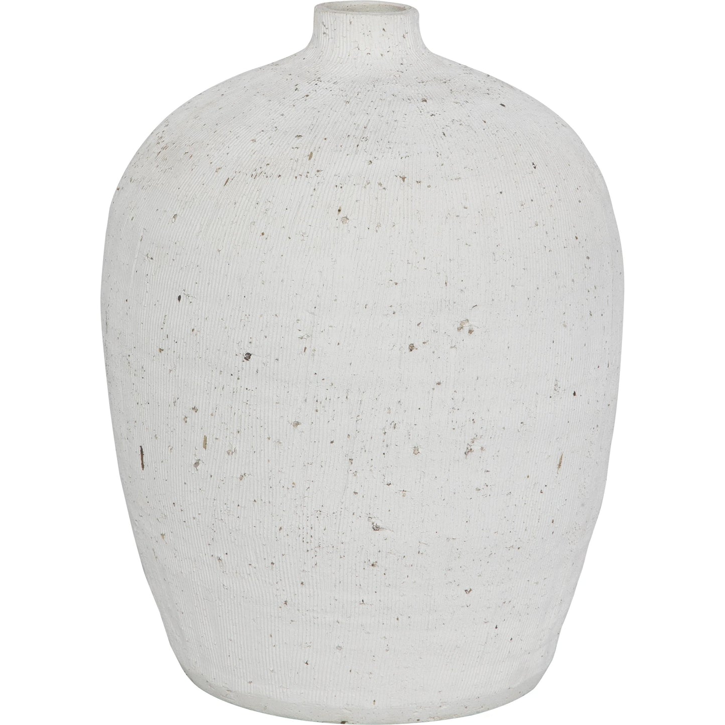 001 SI-2146823 | Primary Silo | Floreana Vase by Uttermost in white. Made from ceramic in a modern style.