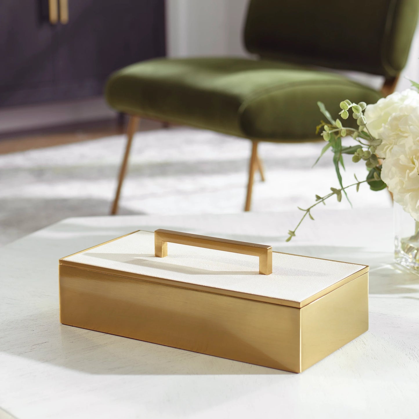 009 SI-2146826 | Lifestyle | Wessex Box by Uttermost. Made from unique in a modern style.