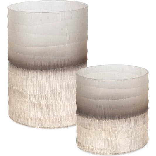 001 SI-2355227 | Primary Silo | Ombra Vases by Uttermost. Made from glass in a transitional style.
