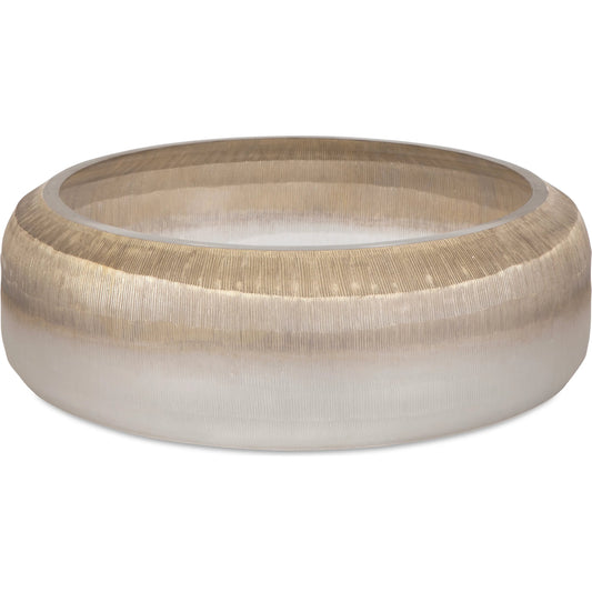 001 SI-2355228 | Primary Silo | Ombra Bowl by Uttermost. Made from glass in a transitional style.