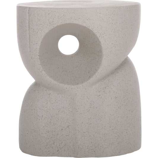 Siskiyou Accent Table by HedgeApple Essentials. Made from magnesium oxide in a modern style.