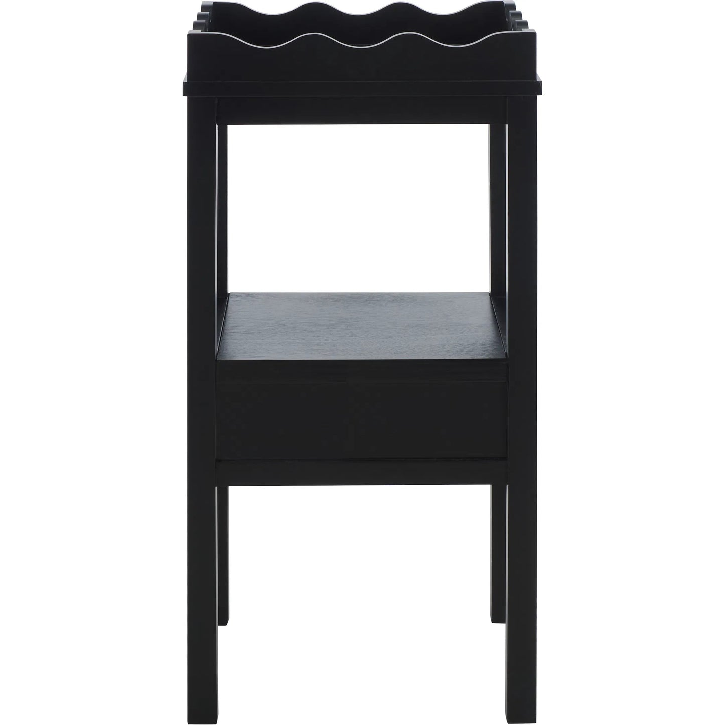017 SI-2327373 | Closeup | Grove One Drawer Accent Table by HedgeApple Essentials. Made from pine wood, mdf, zinc alloy in a unique style.