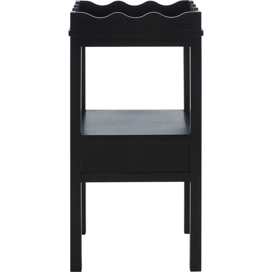 Grove One Drawer Accent Table by HedgeApple Essentials. Made from pine wood, mdf, zinc alloy in a transitional style.