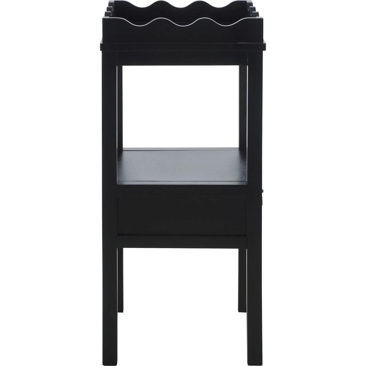048 SI-2327373 | Unknown | Grove One Drawer Accent Table by HedgeApple Essentials. Made from pine wood, mdf, zinc alloy in a unique style.