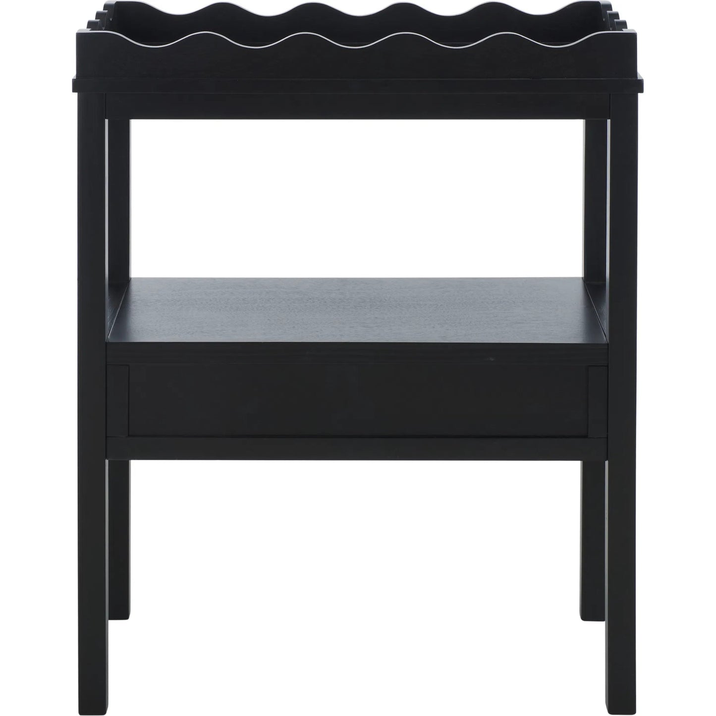 018 SI-2327375 | Closeup | Grove Rectangle Accent Table by HedgeApple Essentials. Made from pine wood, mdf, zinc alloy in a unique style.