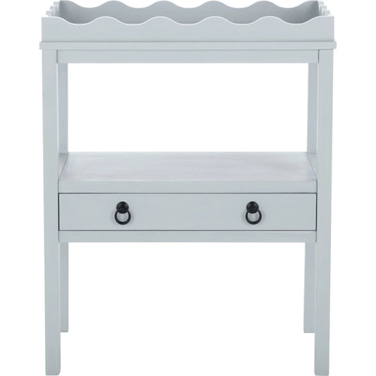 Grove Rectangle Accent Table by HedgeApple Essentials. Made from pine wood, mdf, zinc alloy in a transitional style.