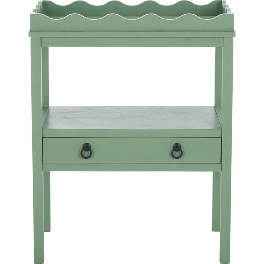 Grove Rectangle Accent Table by HedgeApple Essentials. Made from pine wood, mdf, zinc alloy in a transitional style.