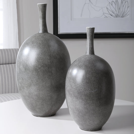 Riordan Modern Vases by Uttermost. Made from ceramic in a eclectic & global style.