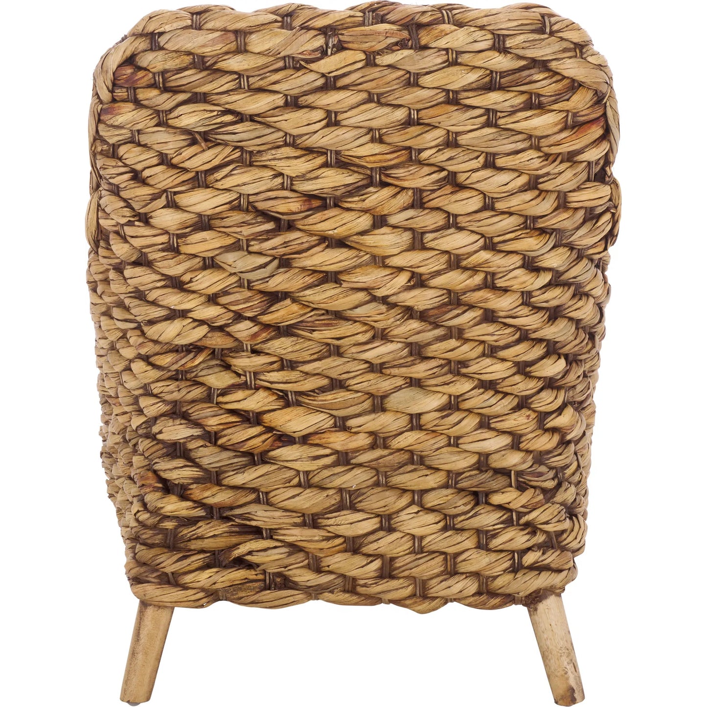 009 SI-2372678 | Additional Silo | Gage Hyacinth Accent Chair with Cushion by HedgeApple Essentials in nc coating. Made from mango wood, cotton, foam in a unique style.