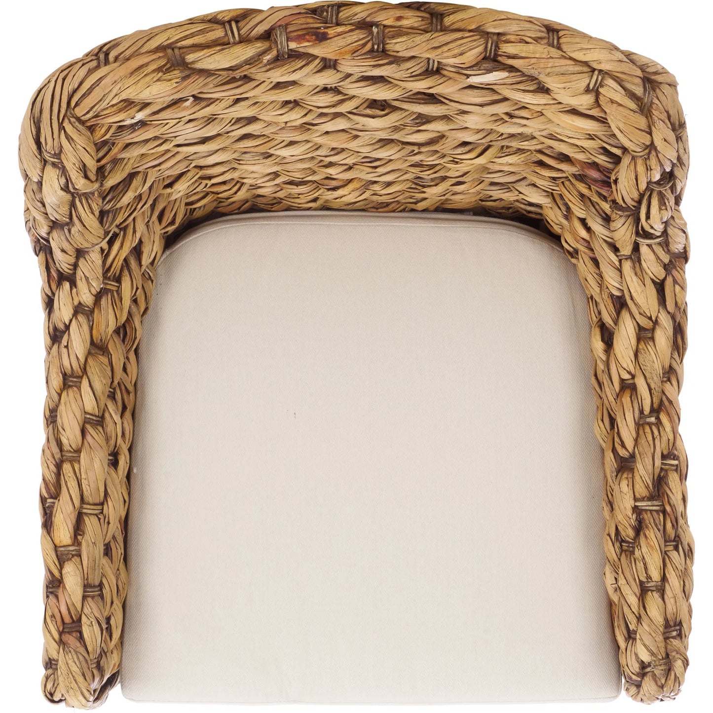 012 SI-2372678 | Additional Silo | Gage Hyacinth Accent Chair with Cushion by HedgeApple Essentials in nc coating. Made from mango wood, cotton, foam in a unique style.