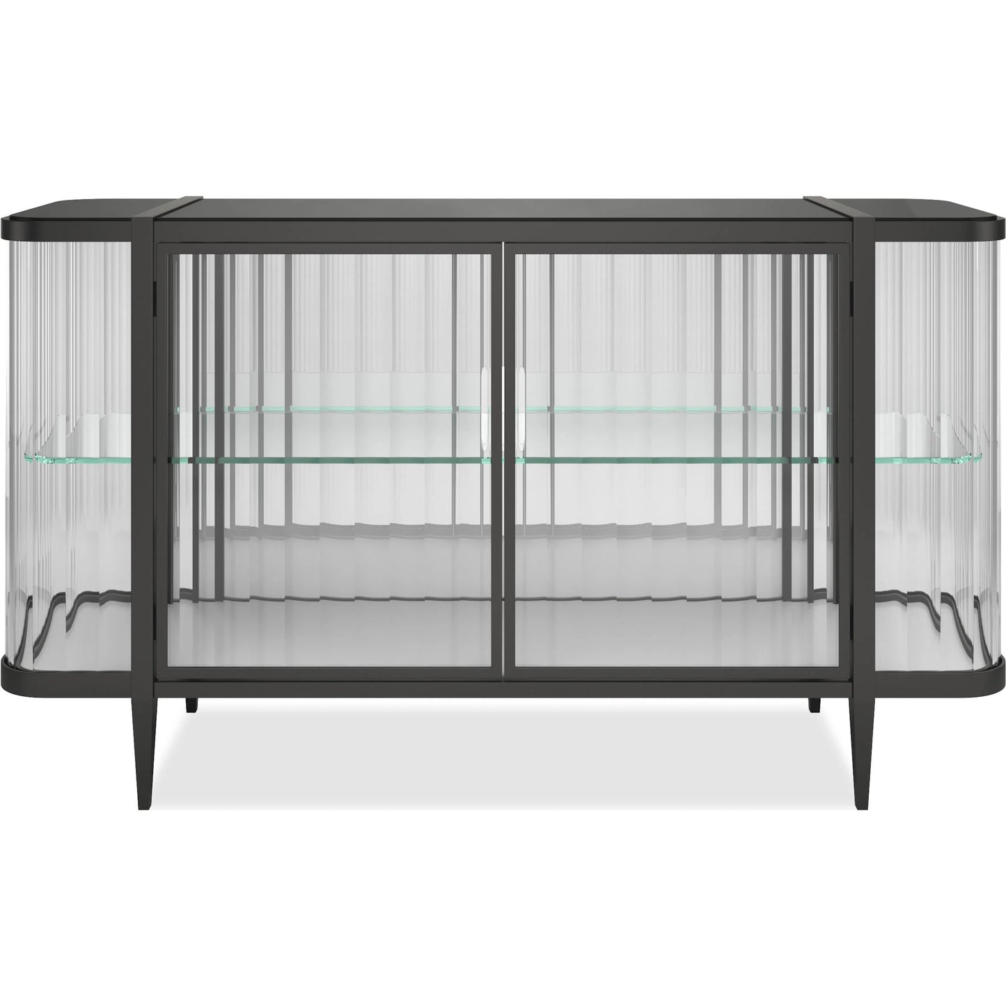 007 SI-2250595 | Additional Silo | Stop and Stare Console by Caracole. Made from metal, glass, acrylic in a unique style.