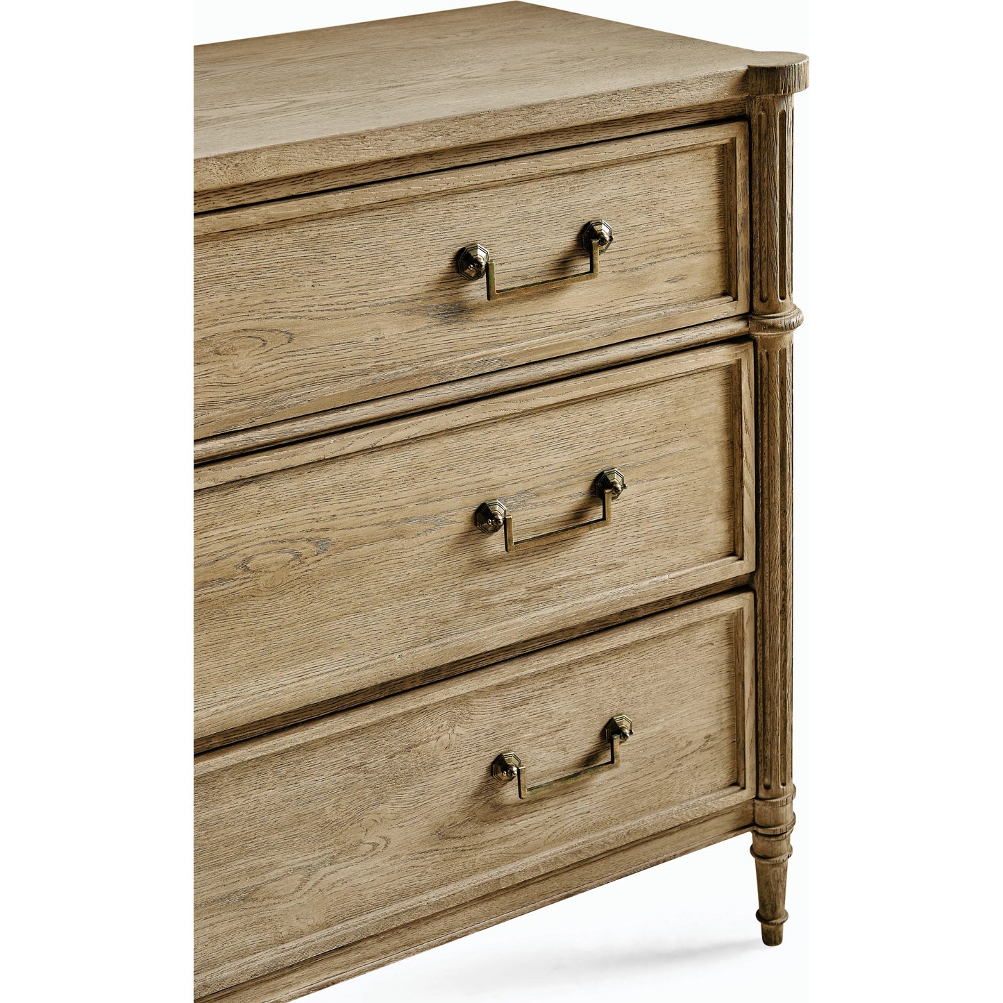 016 SI-2186322 | Closeup | Timeless Kalpa Louis XVI Drawer Chest by Jonathan Charles. Made from unique in a unique style.