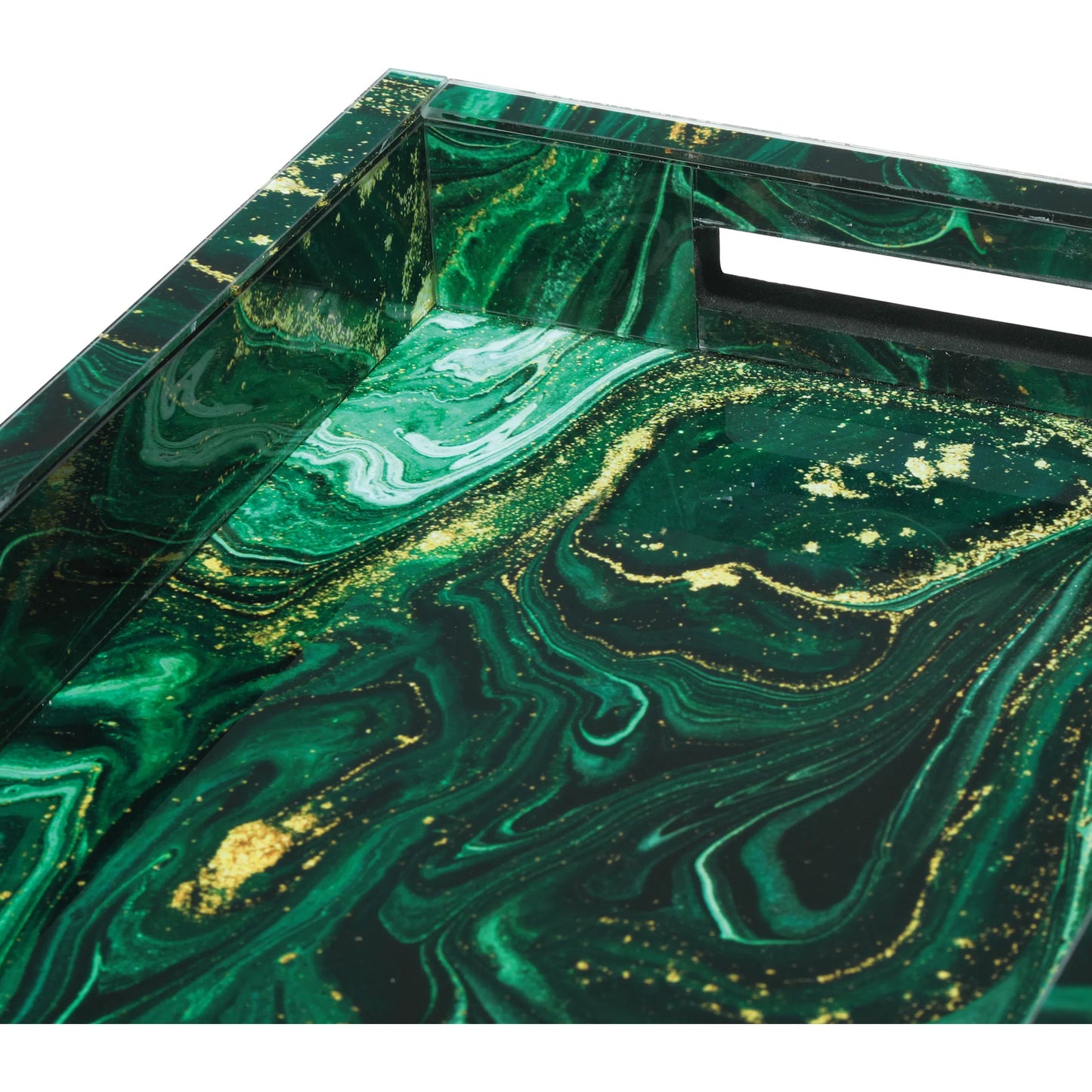 007 SI-2257192 | Additional Silo | Interstellar Tray by Currey and Company. Made from glass, paper, engineered wood in a modern style.