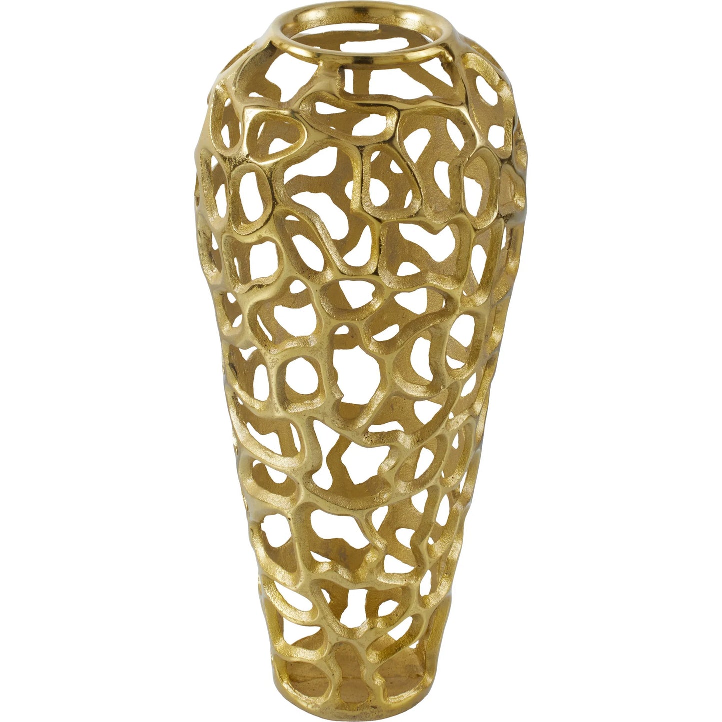 002 SI-2165884 | Primary Silo | Angad Small Vase by Surya. Made from aluminum in a modern style.