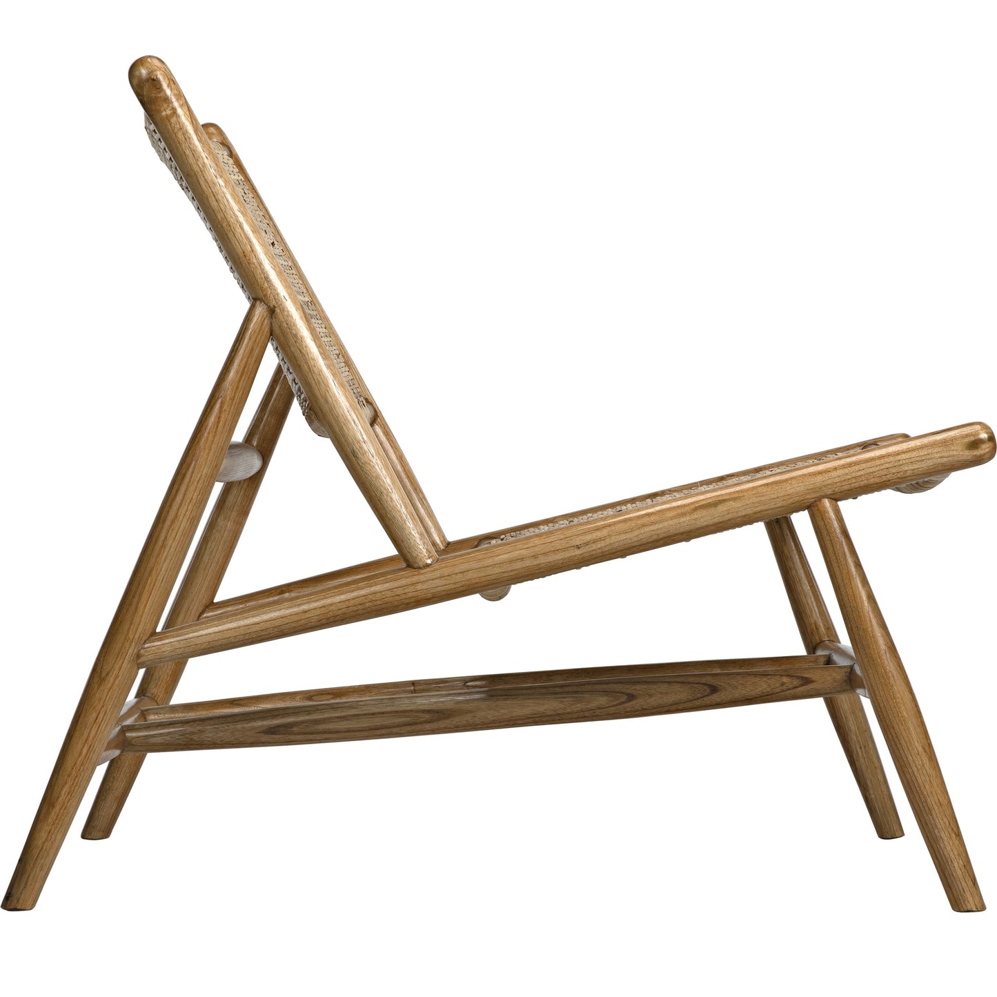 006 SI-1707219 | Additional Silo | Bundy Relax Chair by Noir in sungkai. Made from teak, rattan in a coastal style.
