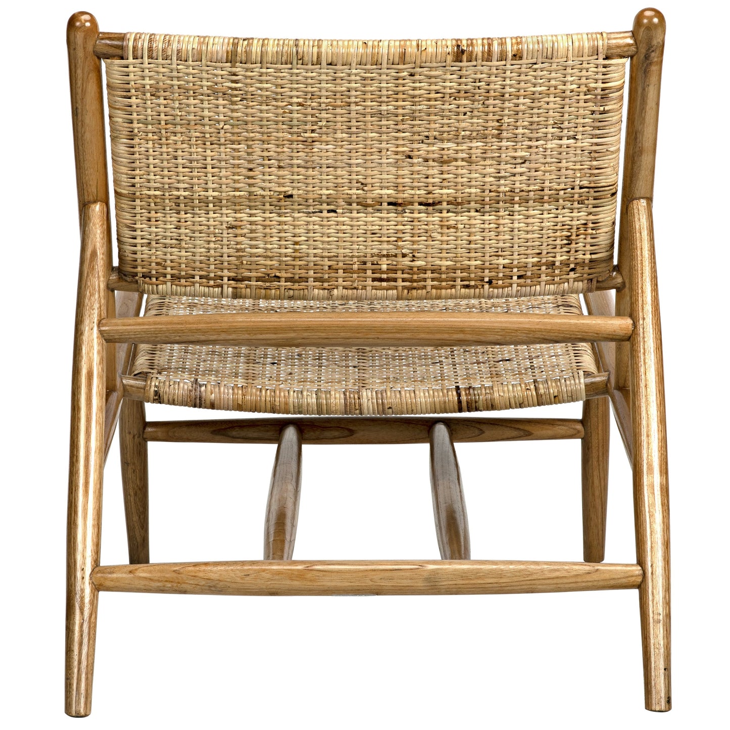 009 SI-1707219 | Additional Silo | Bundy Relax Chair by Noir in sungkai. Made from teak, rattan in a coastal style.