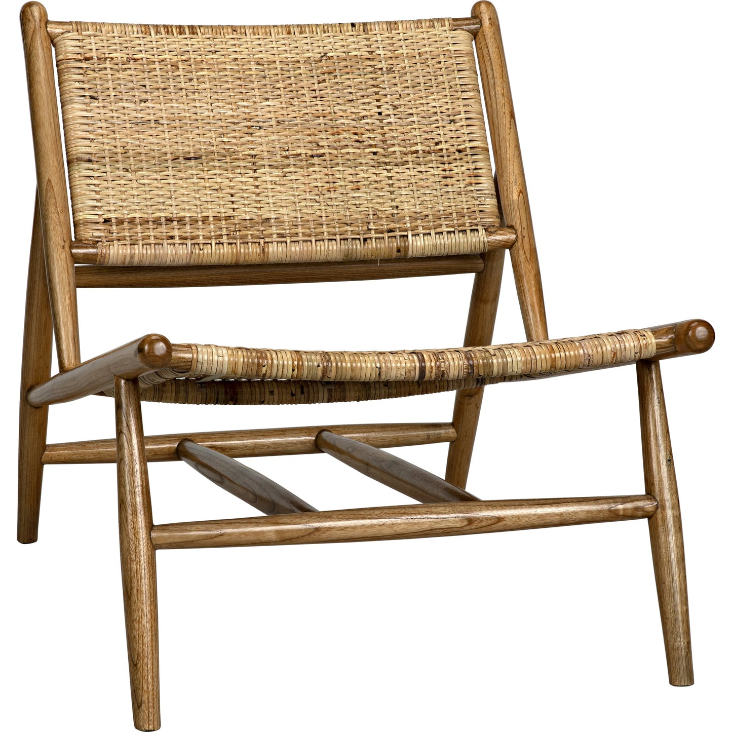 001 SI-1707219 | Additional Silo | Bundy Relax Chair by Noir in sungkai. Made from teak, rattan in a coastal style.