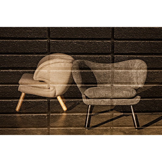 Valerie Chair by Noir. Made from sungkai and fabric in a modern style.