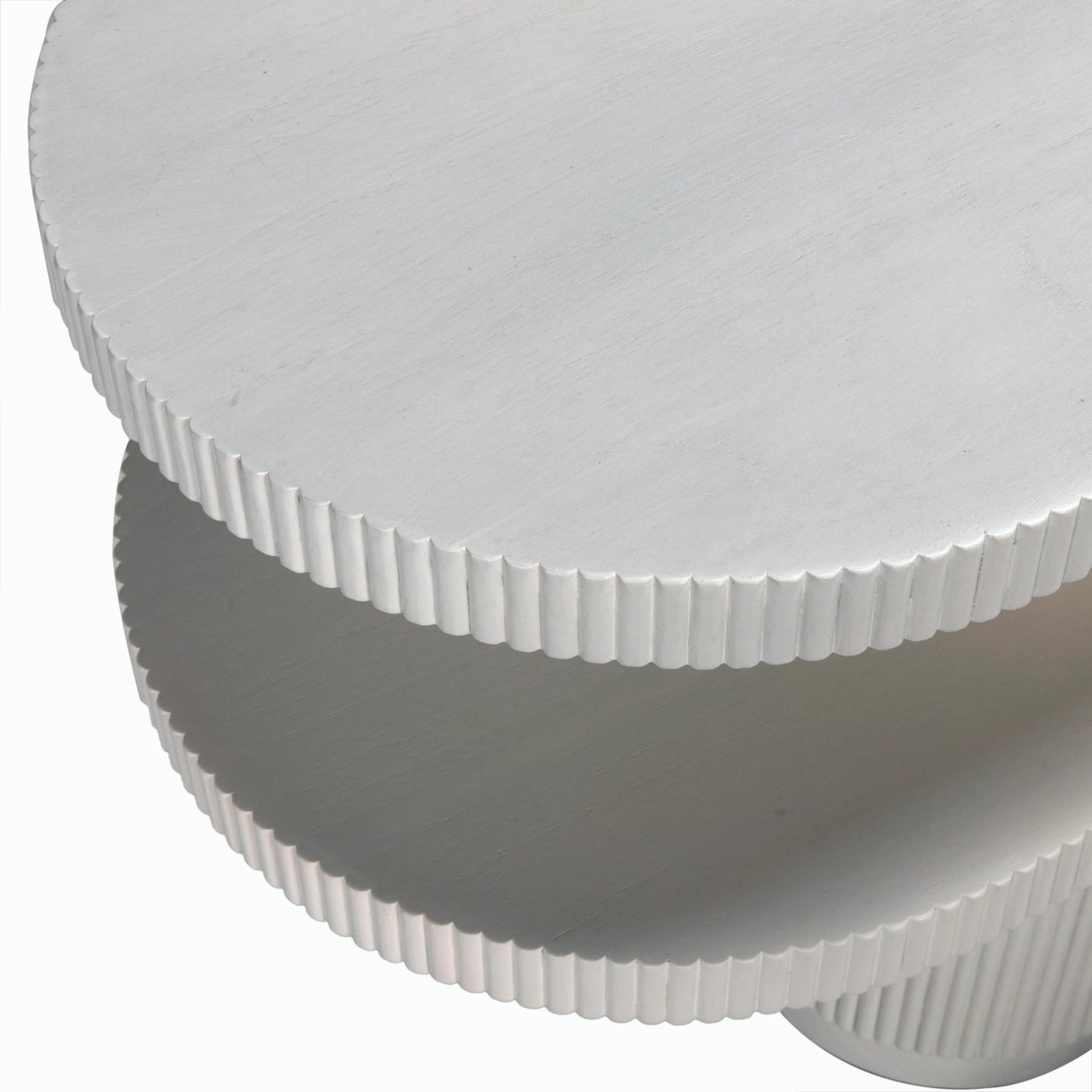 006 SI-2189487 | Unknown | Small Parker Console by Noir in white wash. Made from mahogany and veneer in a modern style.