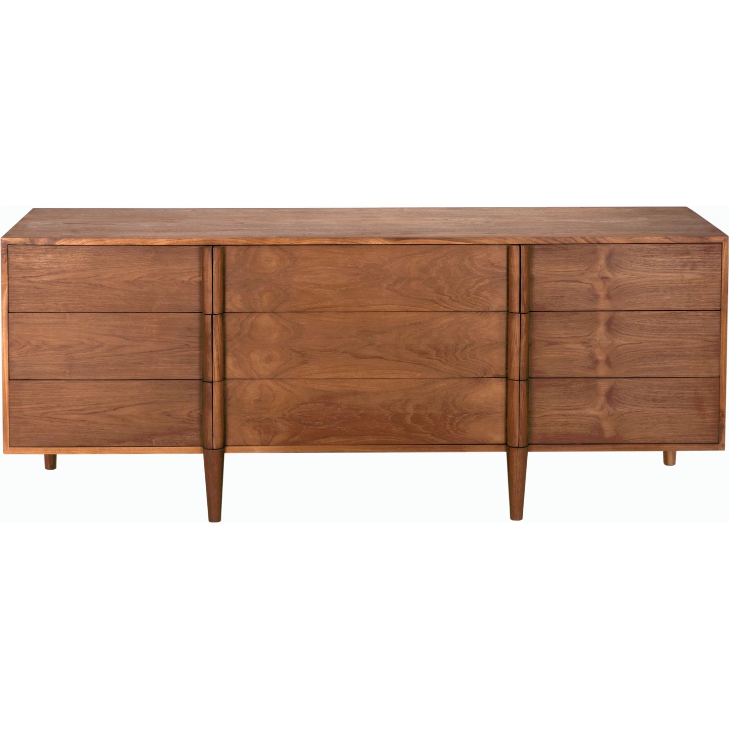 002 SI-2189428 | Additional Silo | Briar Dresser by Noir in clear coat satin. Made from teak in a modern style.