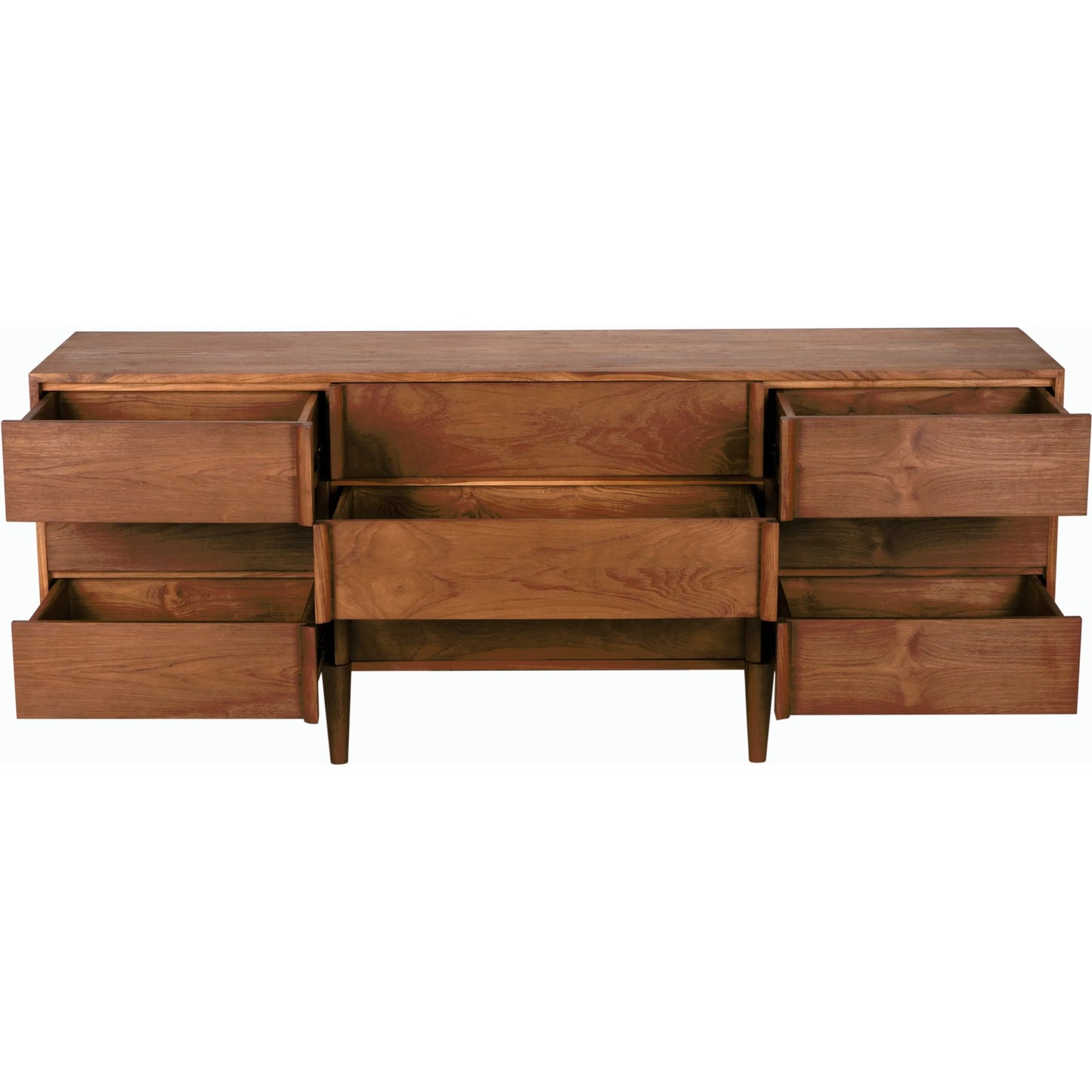 003 SI-2189428 | Additional Silo | Briar Dresser by Noir in clear coat satin. Made from teak in a modern style.