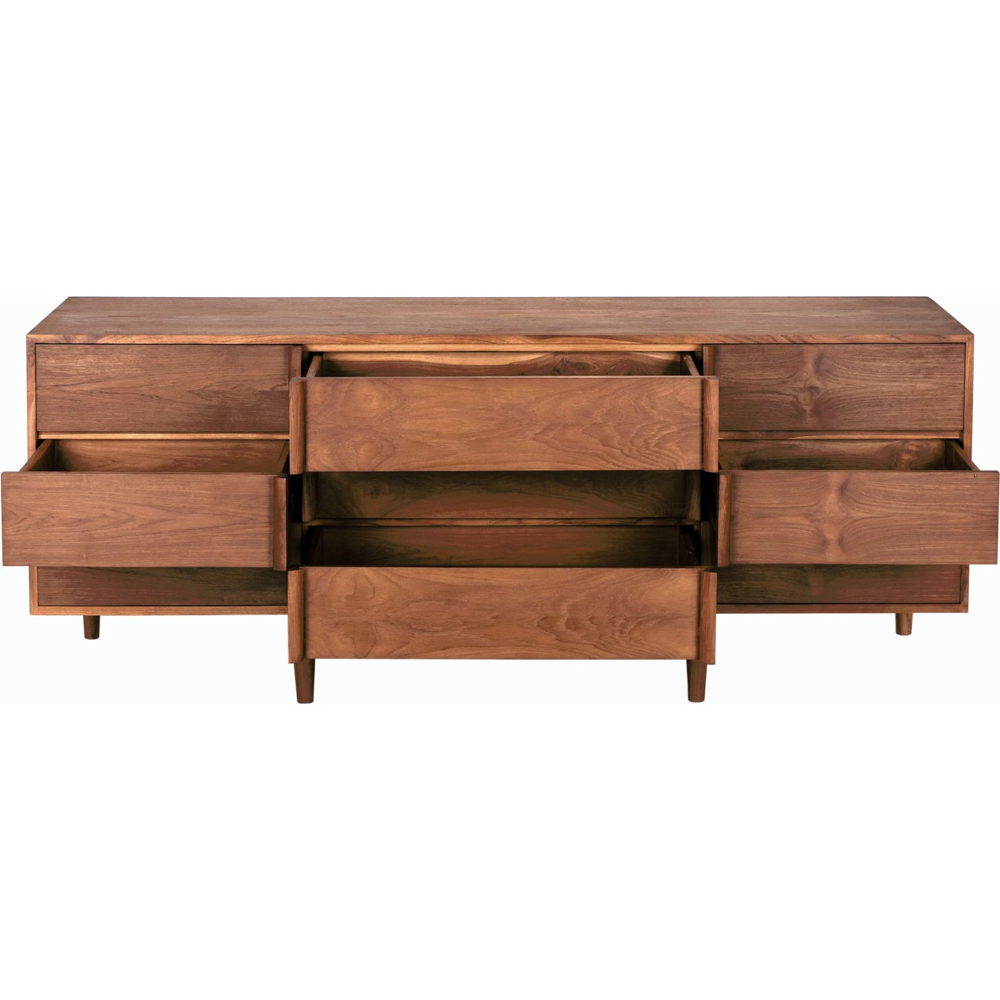 004 SI-2189428 | Additional Silo | Briar Dresser by Noir in clear coat satin. Made from teak in a modern style.