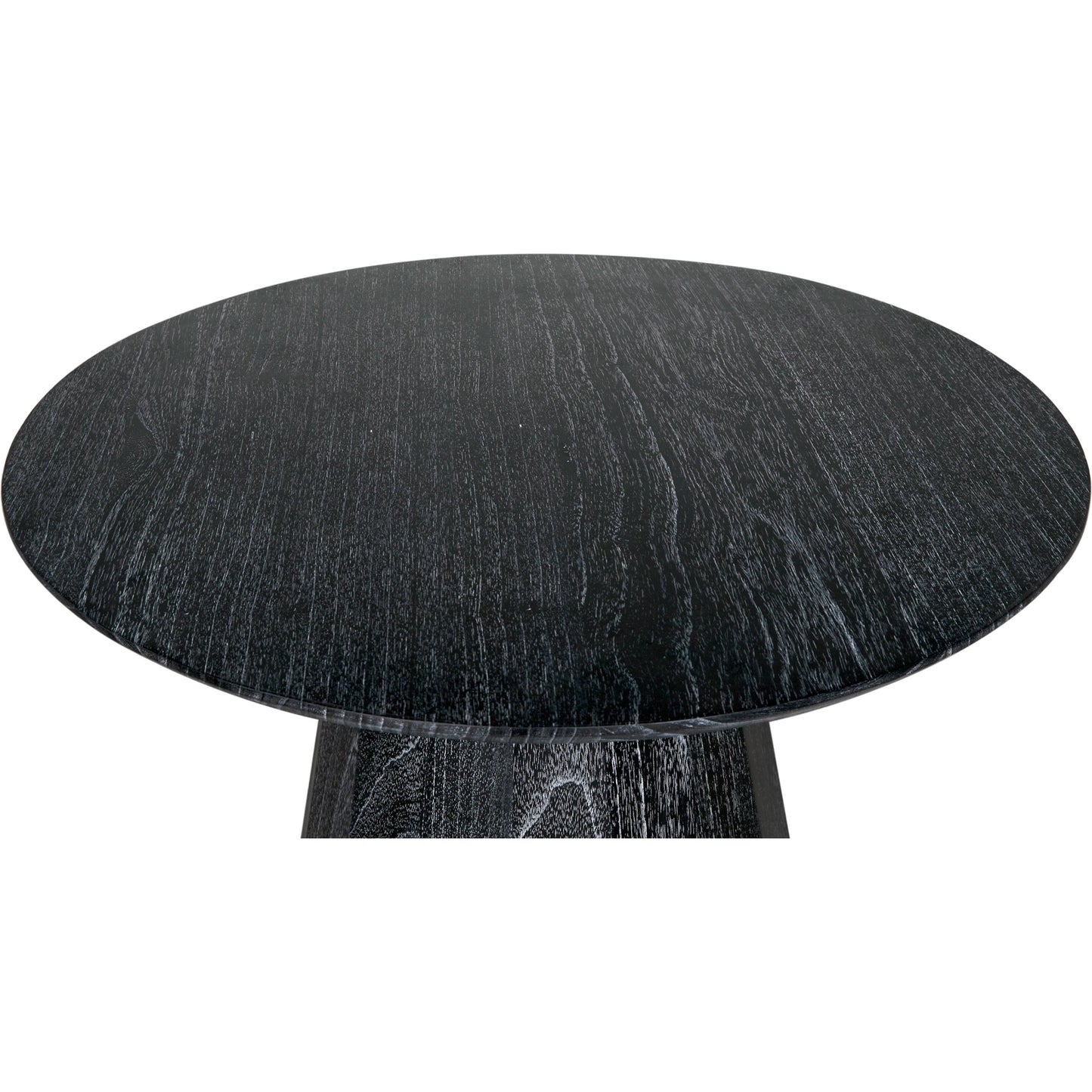 008 SI-2189445 | Closeup | Harlow Coffee Table by Noir in cinder black. Made from mindi and venner in a modern style.