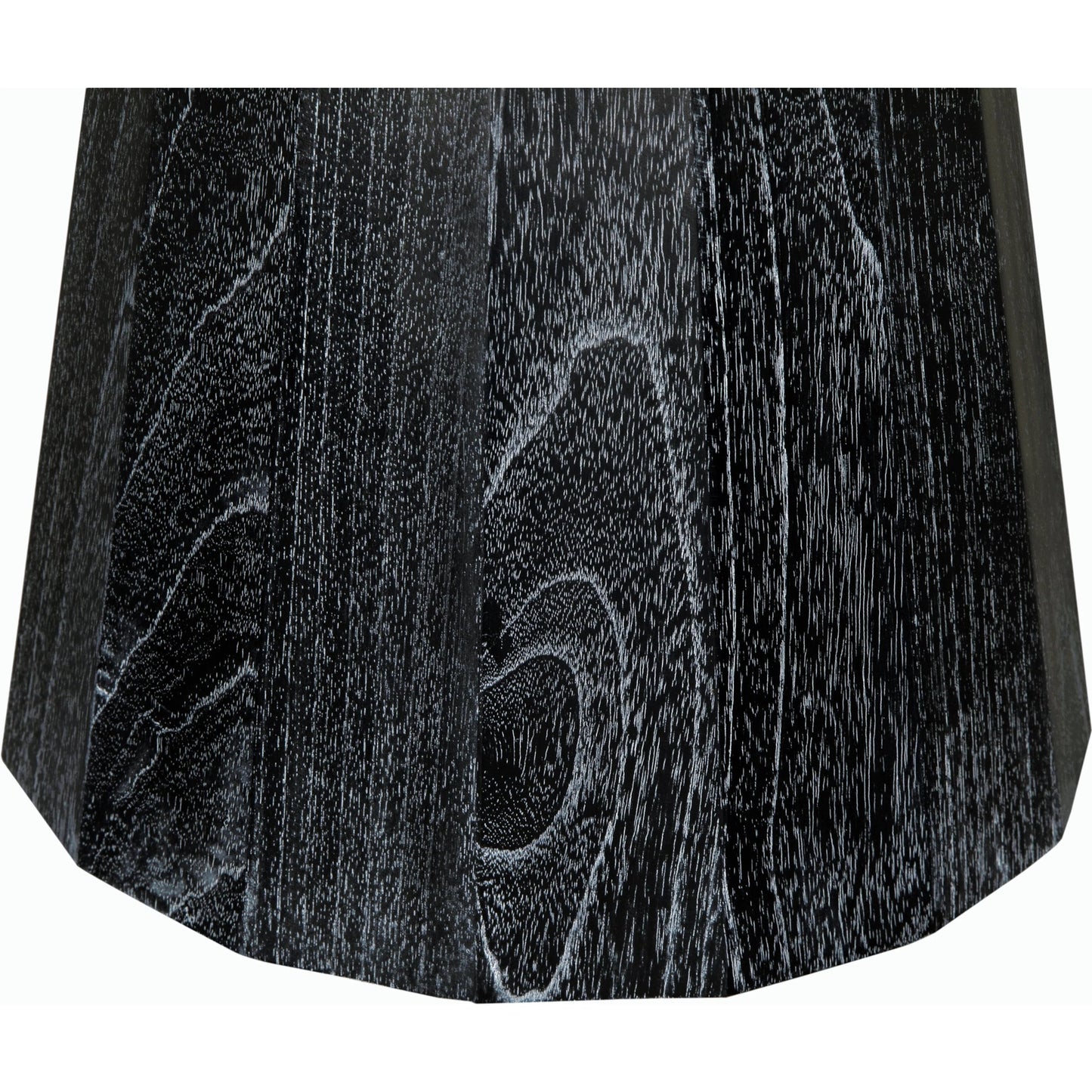 004 SI-2189445 | Closeup | Harlow Coffee Table by Noir in cinder black. Made from mindi and venner in a modern style.