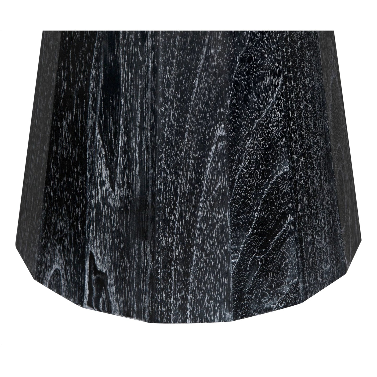 006 SI-2189445 | Closeup | Harlow Coffee Table by Noir in cinder black. Made from mindi and venner in a modern style.