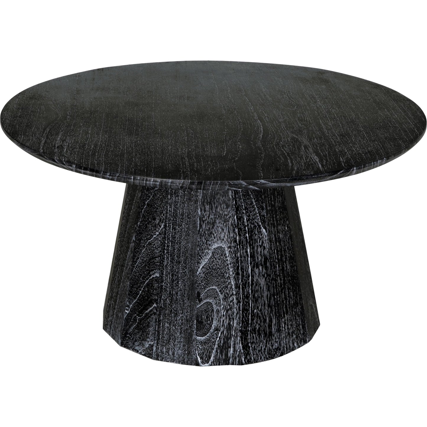 001 SI-2189445 | Primary Silo | Harlow Coffee Table by Noir in cinder black. Made from mindi and venner in a modern style.