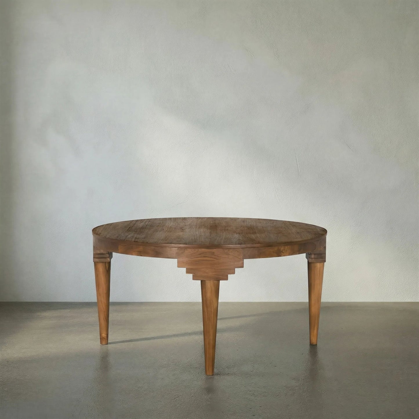 007 SI-2333072 | Lifestyle | Davis Dining Table by Noir in clear coat semi gloss. Made from teak in a traditional style.