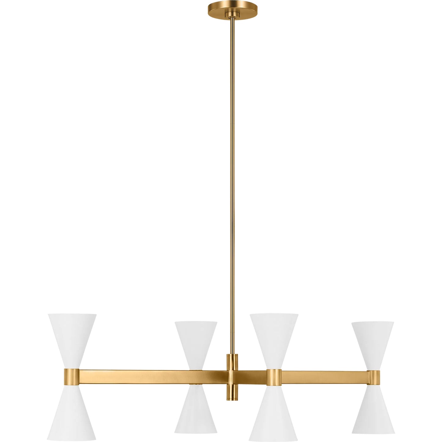 001 SI-2233754 | Primary Silo | Albertine Linear Chandelier by Visual Comfort & Co.. Made from steel in a unique style.