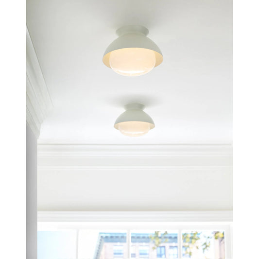 Lucerne One Light Flush Mount by Visual Comfort & Co.. Made from steel in a transitional style.