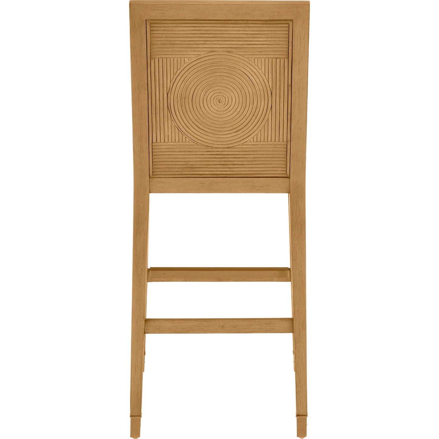 010 SI-2191831 | Additional Silo | Santos Bar Stool by Currey and Company. Made from mahogany, rattan, brass in a modern style.
