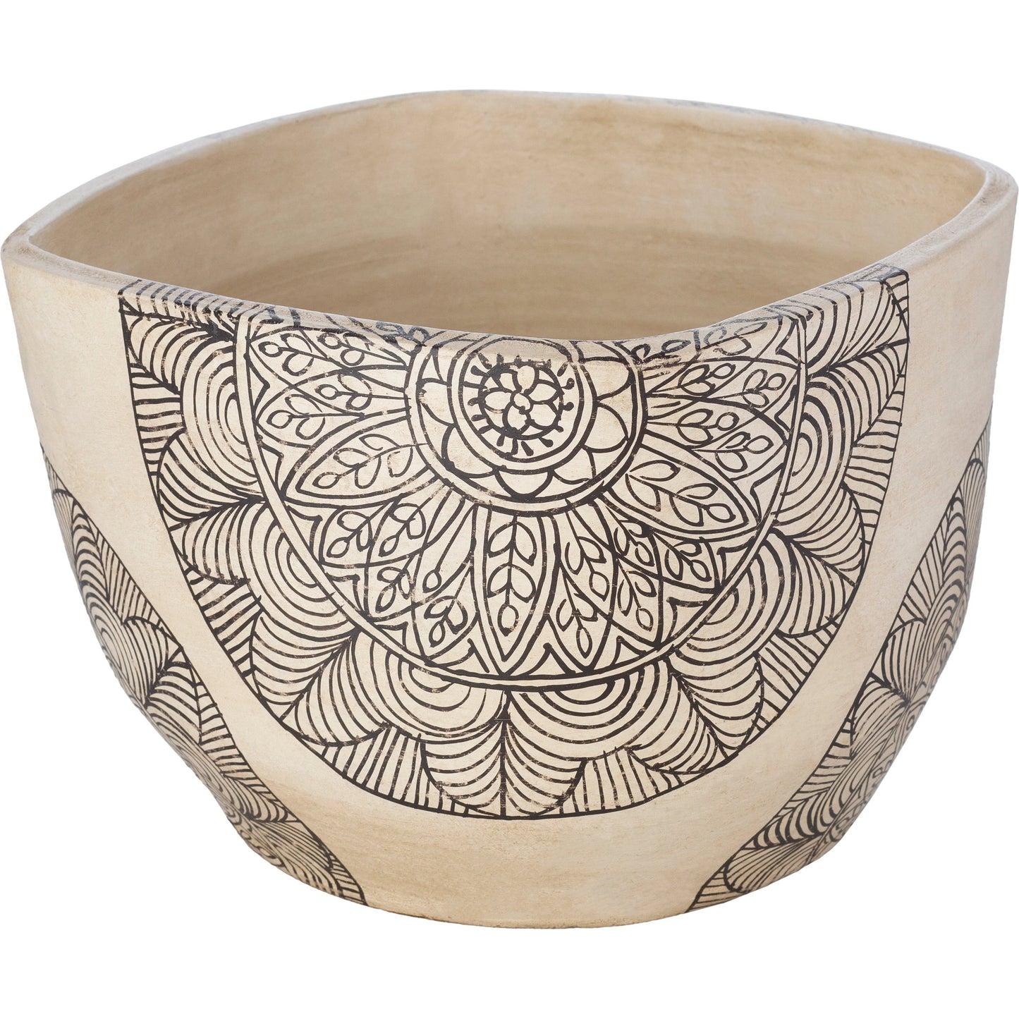 001 SI-1876566 | Additional Silo | Argil - 24971 by Surya in light grey, taupe and painted. Made from terracotta in a eclectic & global style.