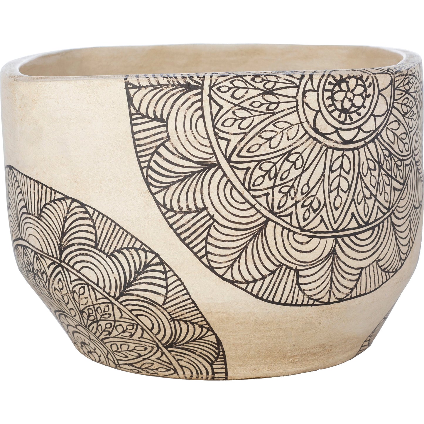 003 SI-1876566 | Additional Silo | Argil - 24971 by Surya in light grey, taupe and painted. Made from terracotta in a eclectic & global style.